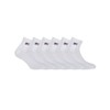 Fila Men's FI/AM/LOWX6 Sport Socks, White, 39/42 (Pack of 6)
