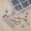 540 Pcs Grub Screw Assortment Set, Hex Socket Head Set