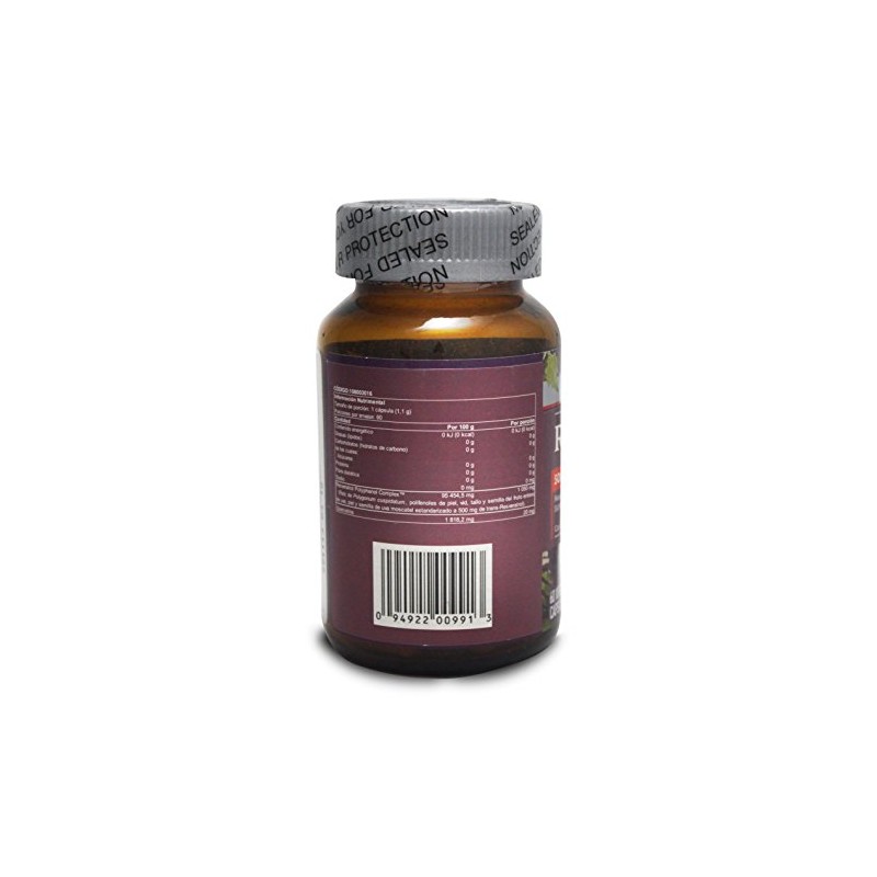 ResVitále Resveratrol 500 mg, 60 cápsulas