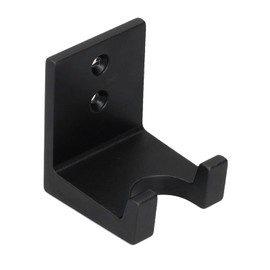 Coffee Portafilter Wall Rack, Dual Purpose Coffee Tamper Wall Mounted Rack for Most Coffee Portafilter(Black)
