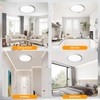 TALOYA Ceiling Light,4 Pack,10 Inch,20W,5 Color Selectable White Flush Mount