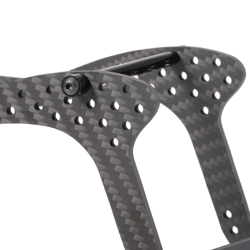 Carbon Fiber Dragon HiLow Chassis Kit Comp Cheater Rigs Frame