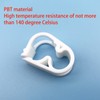 High Temperature Resistant PBT Plastic Tubing Clamps Flow Control Hose