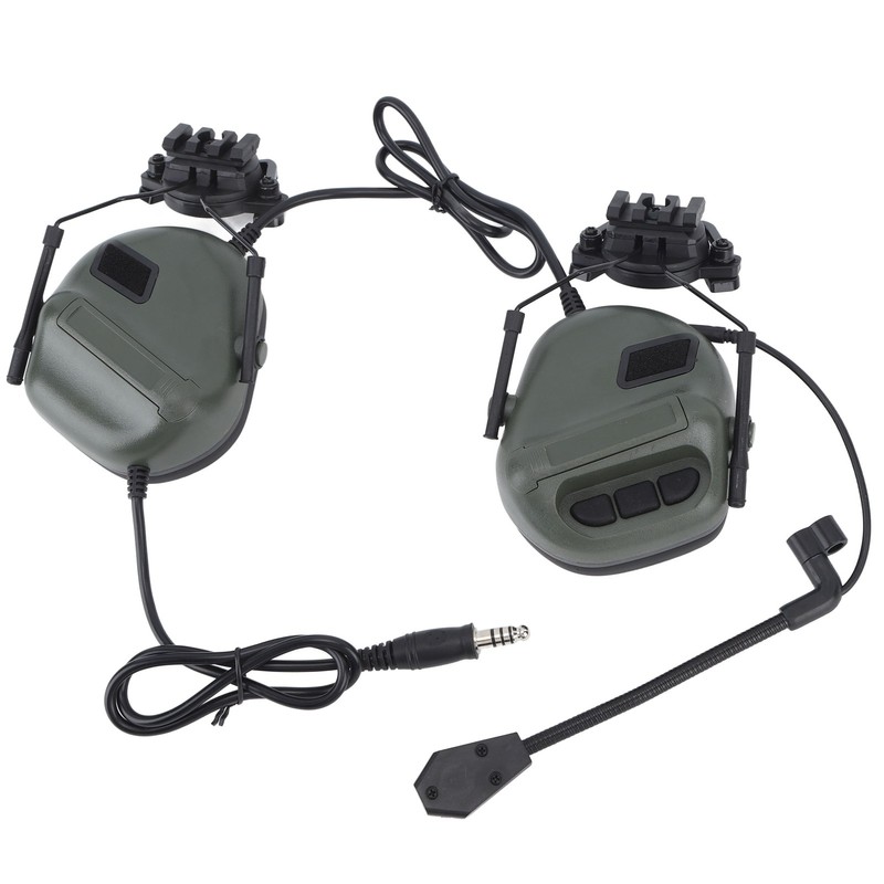Shooting Headset Shooting Earmuffs Ear Hearing Protection Headphones Sound Amplification