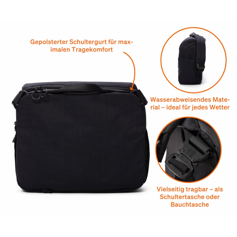 SP TECH Creator X-Body Pack - Multifunctional Shoulder Bag with