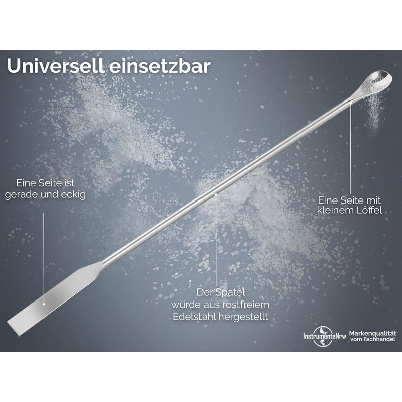 Laboratory Spatula Micro Spoon 18 cm Sample Spoon Spoon Spatula