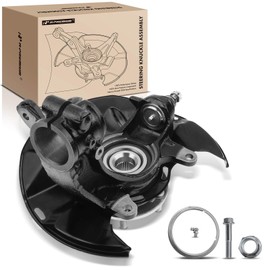 A-Premium Front Right Steering Knuckle & Wheel Bearing Hub Assembly Compatible with Honda Accord Touring 2016 2017, 3.5L, Passenger Side