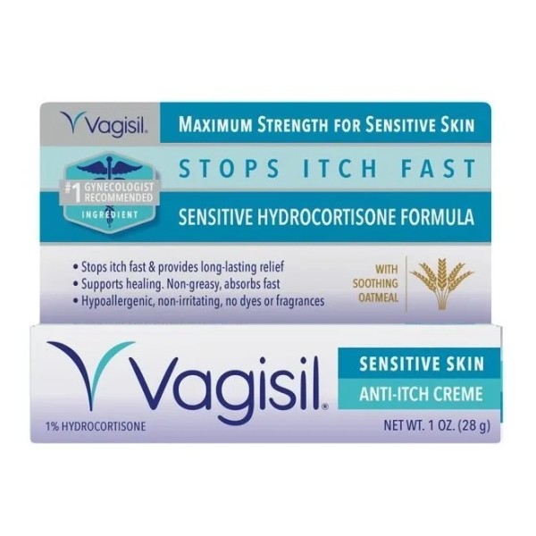 Crema Vaginal Anti-picazón Irritación Piel Sensible 28g