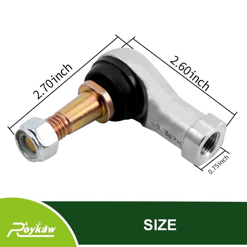 Roykaw EZGO Tie Rod Ends Ball Joint Right & Left