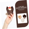 iplusmile 1set Flower Shaped Paper Cupcake Liners High Temperature Baking