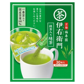 Uji no Tsuyu Iemon Instant Green Tea Stick (0.8g×30P)×3pcs