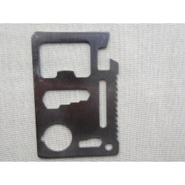 Unbranded 11 in 1 Multi Purpose Pocket Survival Camping Stainless Steel Knife Tool