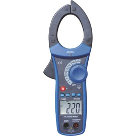 CEM DT-3390 Current Clamp Multimeter, Clamp Current Meter, Clamp Meter 1000A AC, Continuity Tester, Non-Contact Voltmeter, Current Meter