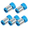 SHINEOFI 5pcs Magnetizer Screwdriver Bits Metal Screw Holder for Power