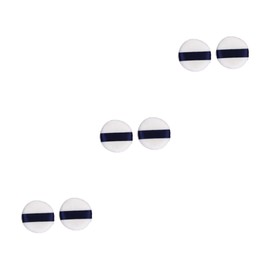 Baluue 3sets Body Powder Puff Round Makeup Sponge Easy Application Gentle on for Travel 2pcs*3