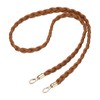 sourcing map Braided Purse Straps, 49.2 Inch PU Leather Woven