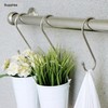 YourGift 15 Pack Heavy Duty S Shaped Hooks - Black
