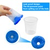 pangdapengpeng Paint Pots with Lids, 4 Colours