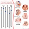 Set of 6 Tungsten Carbide Nail Cutter Attachments, Nail Cutter