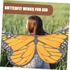 Kisangel Butterfly Wings Cape for Comfortable Cosplay Costume Accessory for
