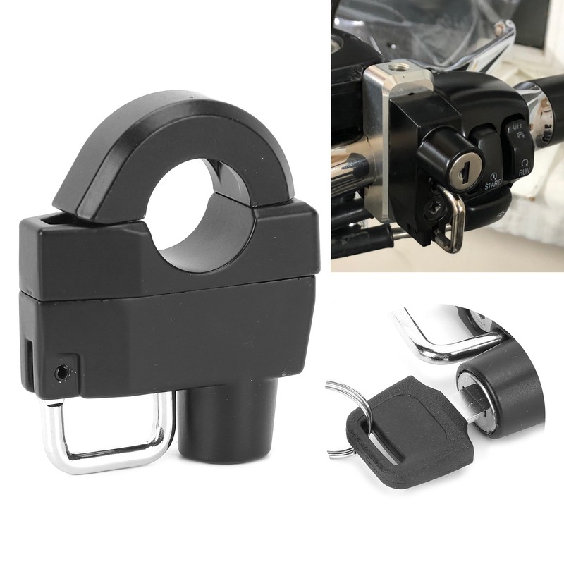 Motorcycle Helmet Lock Keys AntiTheft Holder Security Parts Universal for