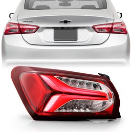 ACANII - For [Factory LED Model Only] 2019-2022 Chevy Malibu LED Tail Light Lamp Outer Replacement Right Passenger Side