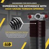 Garage Door Torsion Spring 234x1.75x33 Includes 1” Steel Bearing, Non-Slip