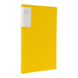 Kokuyo A4 Carry-All Clear Book, Fixed Back Pocket