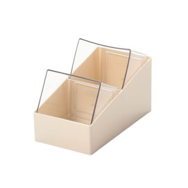 Small Items Storage, Tabletop, Makeup Box, Cosmetic Box, Kitchen Storage, Cute, Stylish, Cosmetic Box, Makeup Case, Storage, Skin Care, Interior, Waterproof, Scandinavian Style, Convenient for Diagonal Storage (White)
