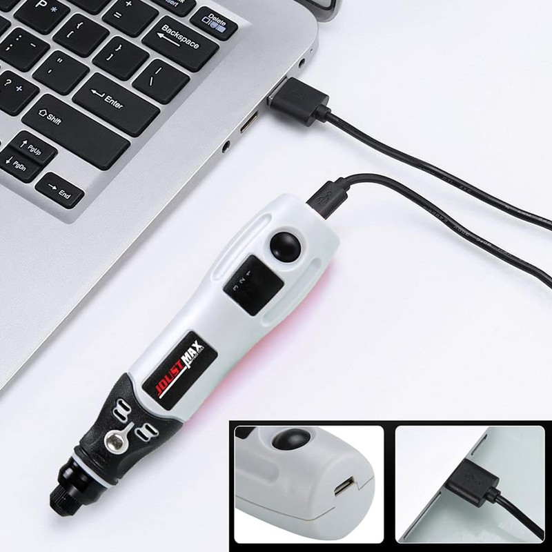 YUENTOEN 4.2V Mini Cordless Rotary Tool, USB Charging Power Rotary