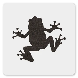 MAGJUCHE Frog Stencil 12 Inches, Reusable Animal Stencil for Painting DIY Crafts Decor