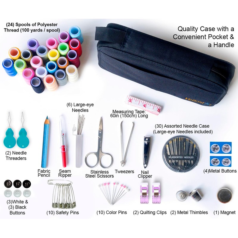 Easy to Use Sewing Kit for Adults and Kids -