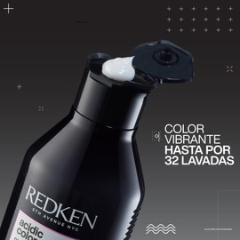 REDKEN - Shampoo 300ml y Acondicionador Redken Acidic Color Gloss 300ml | Shampoo y Acondicionador para protección de color y añadir un brillo intenso | Para cabello teñido | Libre de sulfatos | Formulado con Acidic Shine Mezcla de aminoácidos + Vitamina