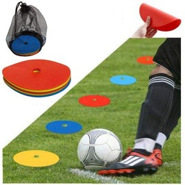 Flat Marker Disc Cone Pad Marker Cones (Set of 10)