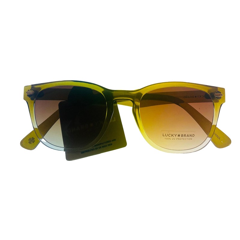 Lucky Twltoli52 Square Sunglasses, Olive Gradient, 52 mm