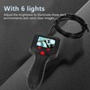 Handheld Endoscope 2.4in HD IPS LCD Screen Waterproof Lens Flexible