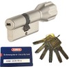 ABUS EC660 ECK660 Profil-Knaufzylinder Länge (a/b) Z30/K45mm (c=75mm) mit 6