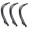 ThtRht 3 Pack Fan Splitter 4 Pin Cable 3 Way