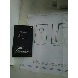 ITR Hurricane Heating Systems FAN SPEED SWITCH WINNEBAGO 142290-08-01A