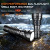 SuperFire Rechargeable Flashlights High Lumens,Small Flashlight with high Power, Portable