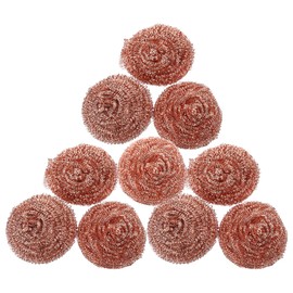 Yardwe Soldering Iron Cleaning Balls Copper Wire Balls for Precise Soldering Tip Cleaning Dry Without Water Safe Soldering Tip Cleaner Accessories Pack of 10