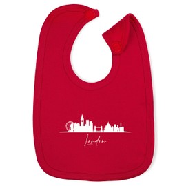 Hippowarehouse London cotton baby nursing bib boys girls 35cmx22cm