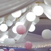 Pajoma Paper Lamp Lantern Lampion White 1 Piece for Party
