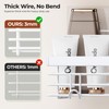 Orimade Adhesive Shower Caddy Soap Dish Holder Shelf with 5