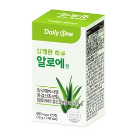 DAILYONE Daily One Refreshing Day Aloe Tablets Aloe Vera Gel 600mg