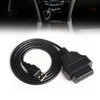 keisnoaja OBD2 Female to USB2.0 Male Cable OBD2 to USB