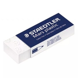 Staedtler Mars Premium  Plastic Erasers  52650  6 Erasers For Paper & Film New