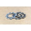 Accurate 7/16 External Tooth Lock Washers Steel Zinc Plated Star