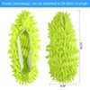 TUPARKA 10 Pcs/5-Pairs Mop Slippers Mop Shoe Microfibre Slippers for