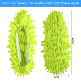 TUPARKA 10 Pcs/5-Pairs Mop Slippers Mop Shoe Microfibre Slippers for Cleaning Multi-Function Floor Cleaning Shoe Covers
